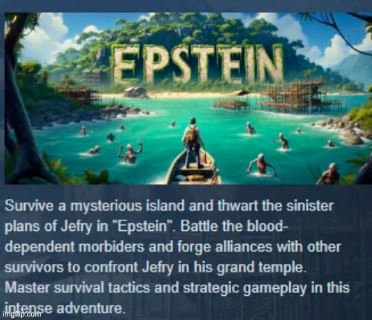 WE GOT THE EPSTEIN'S ISLAND GAME BEFORE GTA VI | made w/ Imgflip meme maker