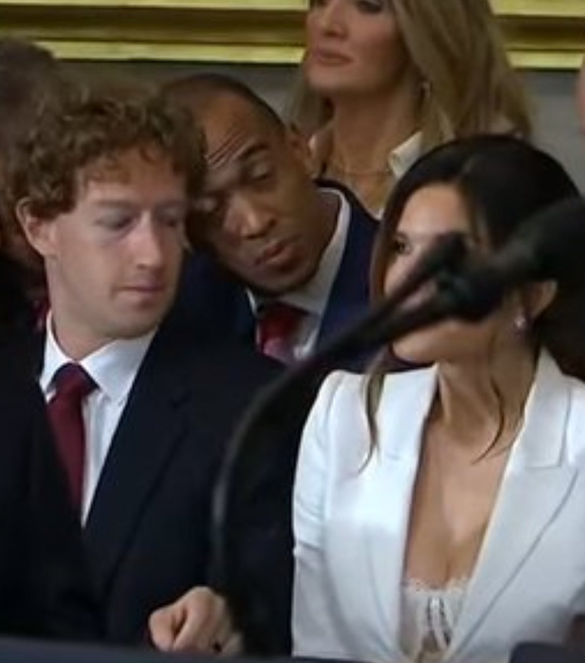 Zuckerberg Boobs Blank Meme Template
