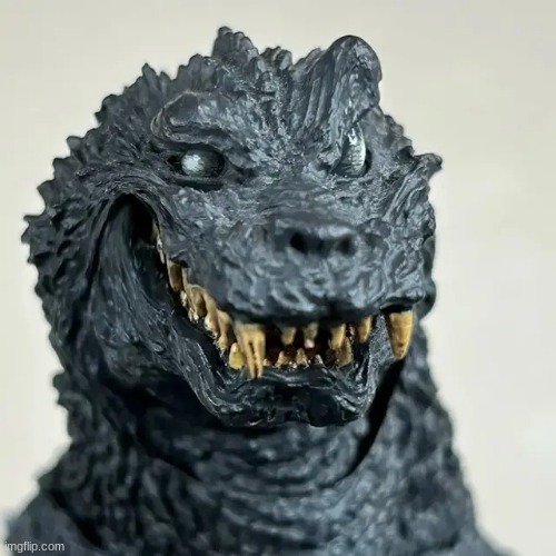 Devious GMKGoji.mp3 | image tagged in godzilla | made w/ Imgflip meme maker