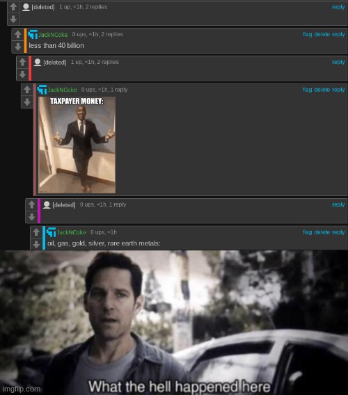 image tagged in what the hell happened here | made w/ Imgflip meme maker