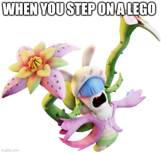 When you step on a Lego | WHEN YOU STEP ON A LEGO | image tagged in daphne 2 | made w/ Imgflip meme maker