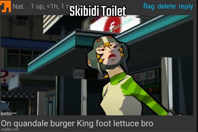 On quandale burger King foot lettuce bro | Skibidi Toilet | image tagged in on quandale burger king foot lettuce bro | made w/ Imgflip meme maker