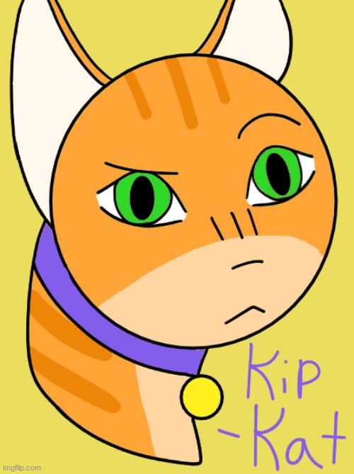 My Kip-Kat because you need to see him (Yes this is my art) | image tagged in ocs | made w/ Imgflip meme maker