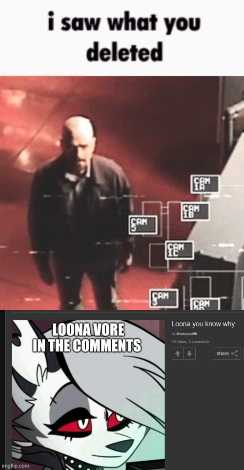image tagged in i saw what you deleted | made w/ Imgflip meme maker