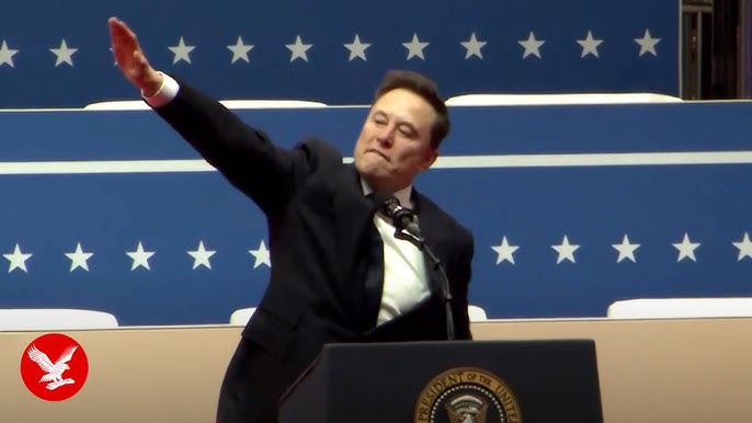 Elon Nazi Salute Blank Meme Template