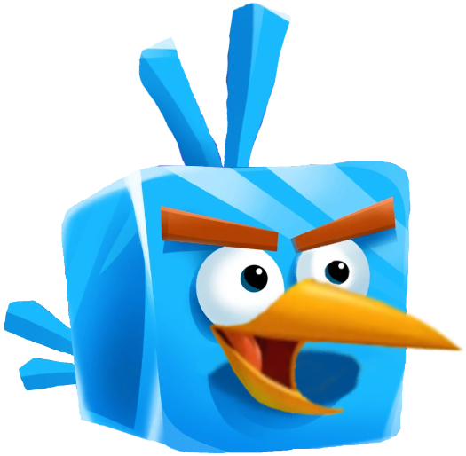 Ice bird Blank Meme Template