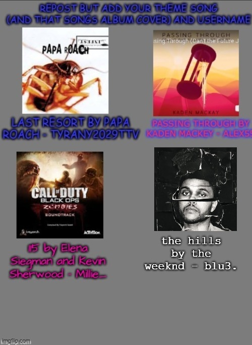 :D | the hills by the weeknd - blu3. | made w/ Imgflip meme maker