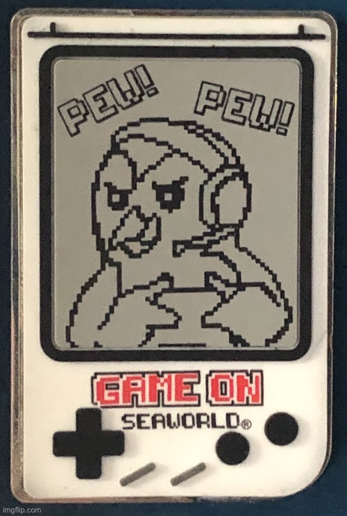 Seaworld Game Boy | image tagged in seaworld game boy | made w/ Imgflip meme maker