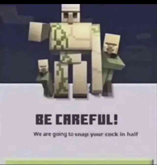 High Quality We are going to snap your cock in half Blank Meme Template