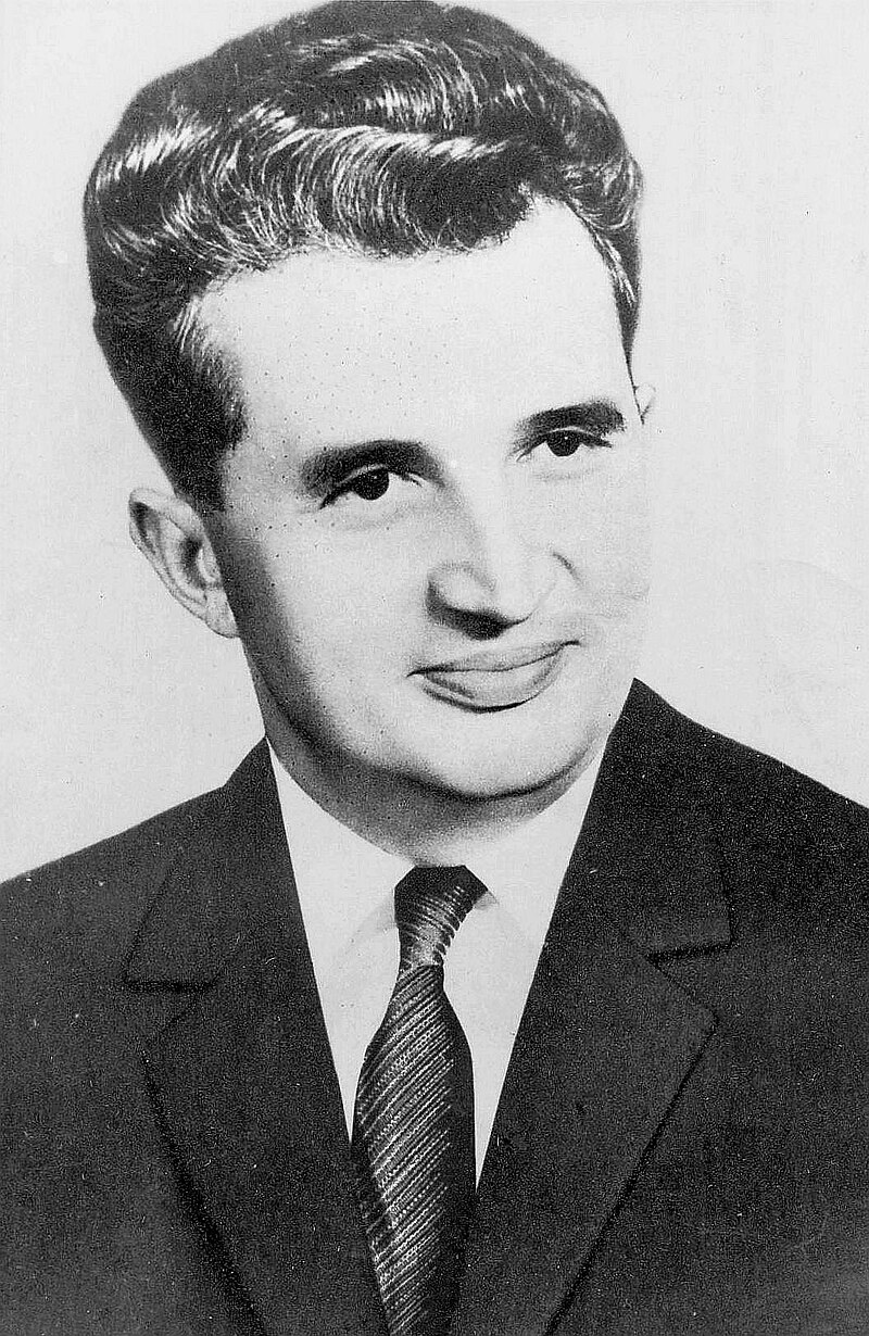 Nicolae Ceaușescu Blank Meme Template