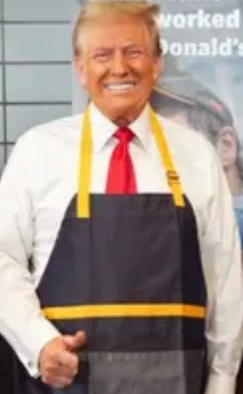 Donald Trump, McDonald's Employee of the Year Blank Meme Template