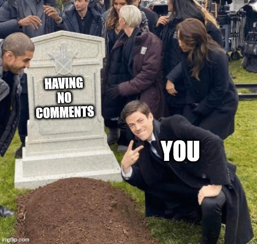 Grant Gustin over grave | HAVING NO COMMENTS YOU | image tagged in grant gustin over grave | made w/ Imgflip meme maker