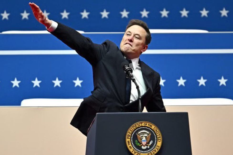 Musk nazi Blank Meme Template