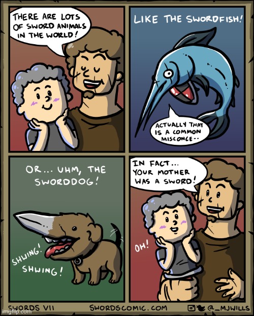 Sword animals | image tagged in swords,sword,animals,animal,comics,comics/cartoons | made w/ Imgflip meme maker