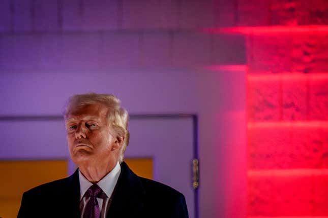 Sick and evil trump Blank Meme Template