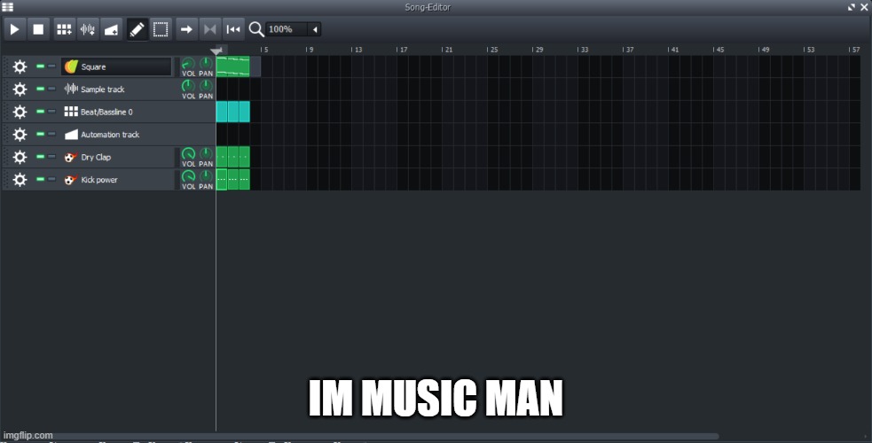 heheheh | IM MUSIC MAN | made w/ Imgflip meme maker