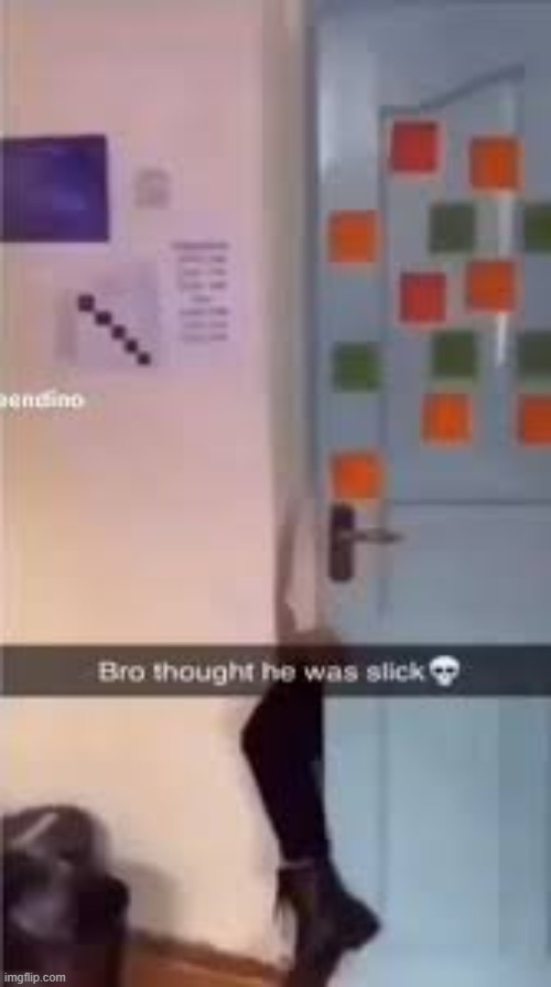 Bro thought he was slick | image tagged in bro thought he was slick | made w/ Imgflip meme maker