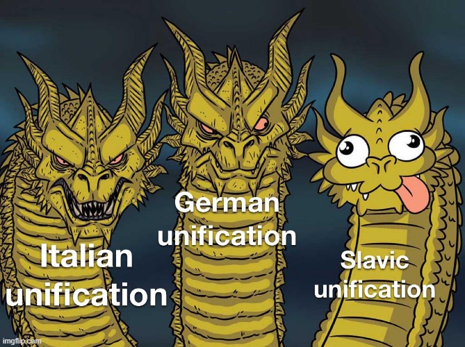 Unification Fail | image tagged in history memes | made w/ Imgflip meme maker