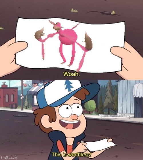 Thank You To Whoever Made This Garbage | image tagged in gravity falls meme,cringe,geto suguru getting railed by monkey,oh no cringe,cringe worthy,infinity cringe | made w/ Imgflip meme maker