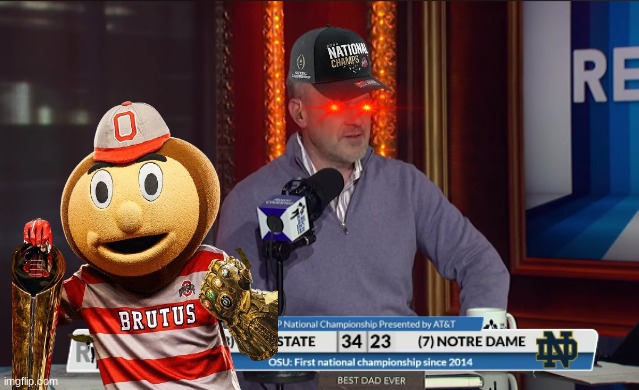 Rich Eisen meme | image tagged in memes,college football,michigan sucks,michigan football,ohio state buckeyes | made w/ Imgflip meme maker