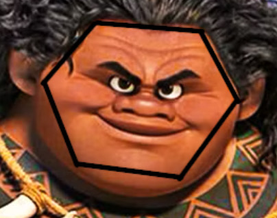 High Quality Hexagonal Maui Blank Meme Template