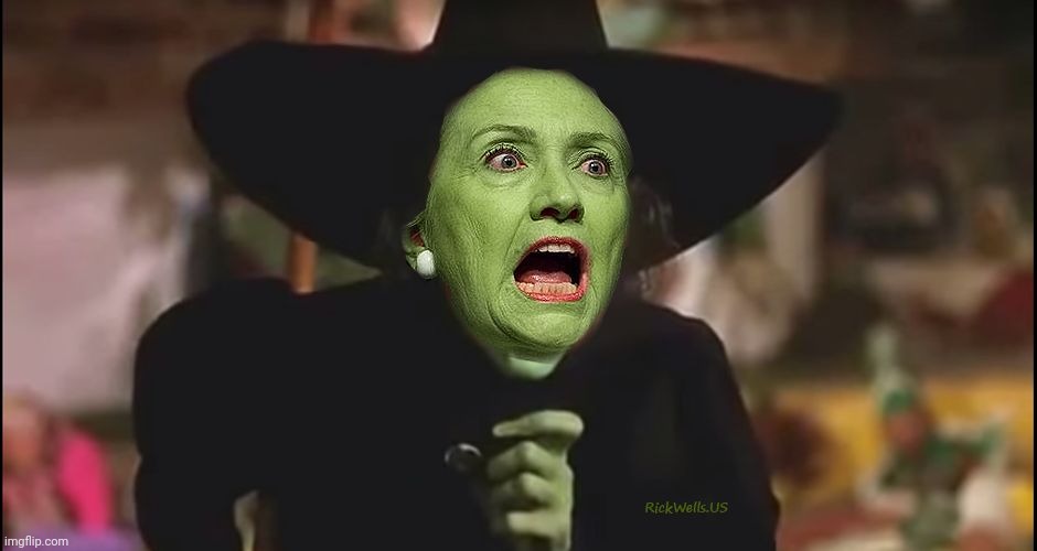 Hillary Witch Clinton | image tagged in hillary witch clinton | made w/ Imgflip meme maker