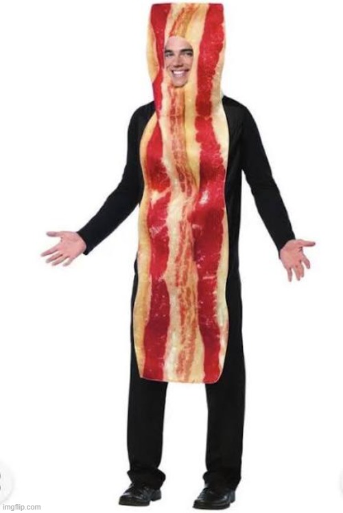 Bacon Suit | image tagged in bacon suit | made w/ Imgflip meme maker