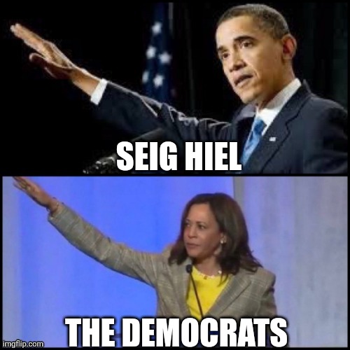 SEIG HIEL THE DEMOCRATS | made w/ Imgflip meme maker