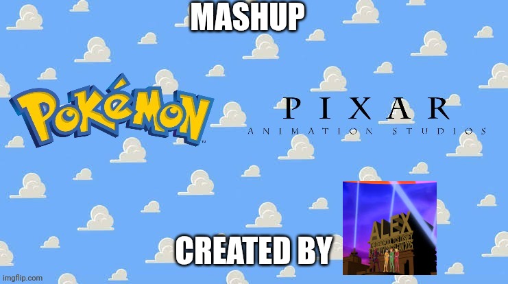 Pikachu Animation Studios Logo (1996-) Blank Meme Template