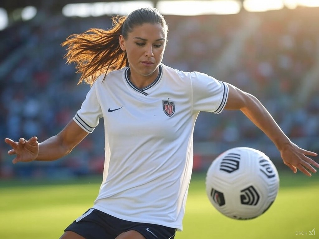 Alex Morgan Soccer Blank Meme Template