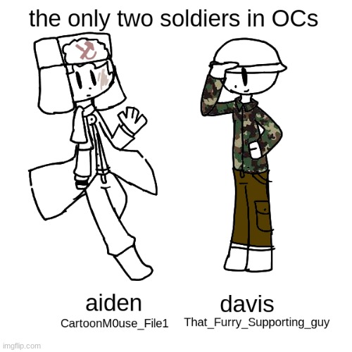 the two loyals who fought bravely | image tagged in sillies,ocs,drawings | made w/ Imgflip meme maker