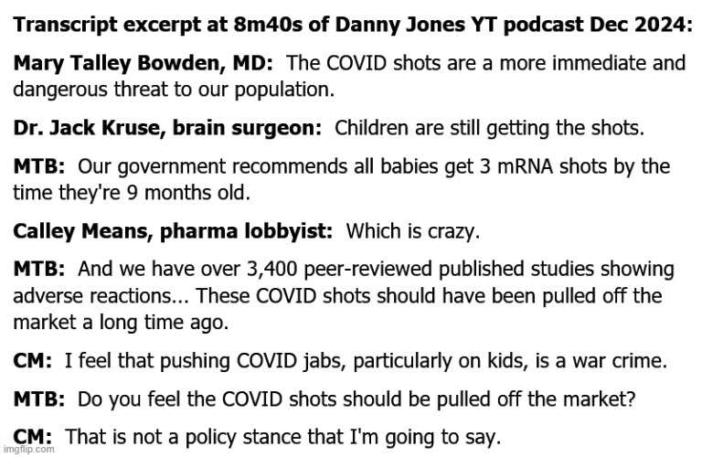 Brain Surgeon vs Pharma Lobbyist: What's REALLY Making You Sick | Jack Kruse vs Calley Means | image tagged in covid,covid vaccine,big pharma,vaccines,vaccine,vaccination | made w/ Imgflip meme maker