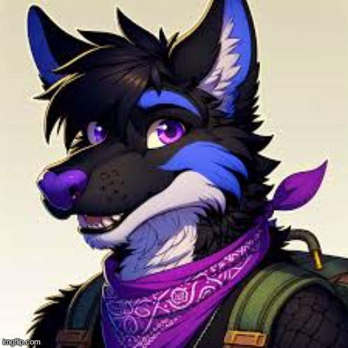 idk who made this, but they perfectly made my fursona, so thanks random stranger on the internet | made w/ Imgflip meme maker