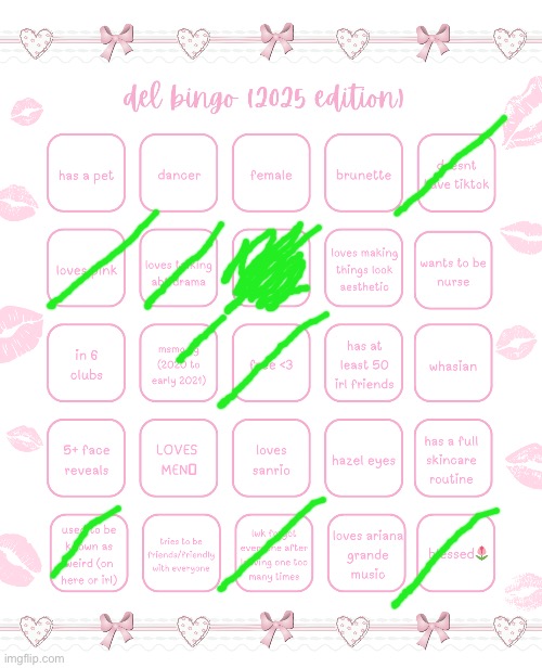 del bingo 2025 | image tagged in del bingo 2025 | made w/ Imgflip meme maker