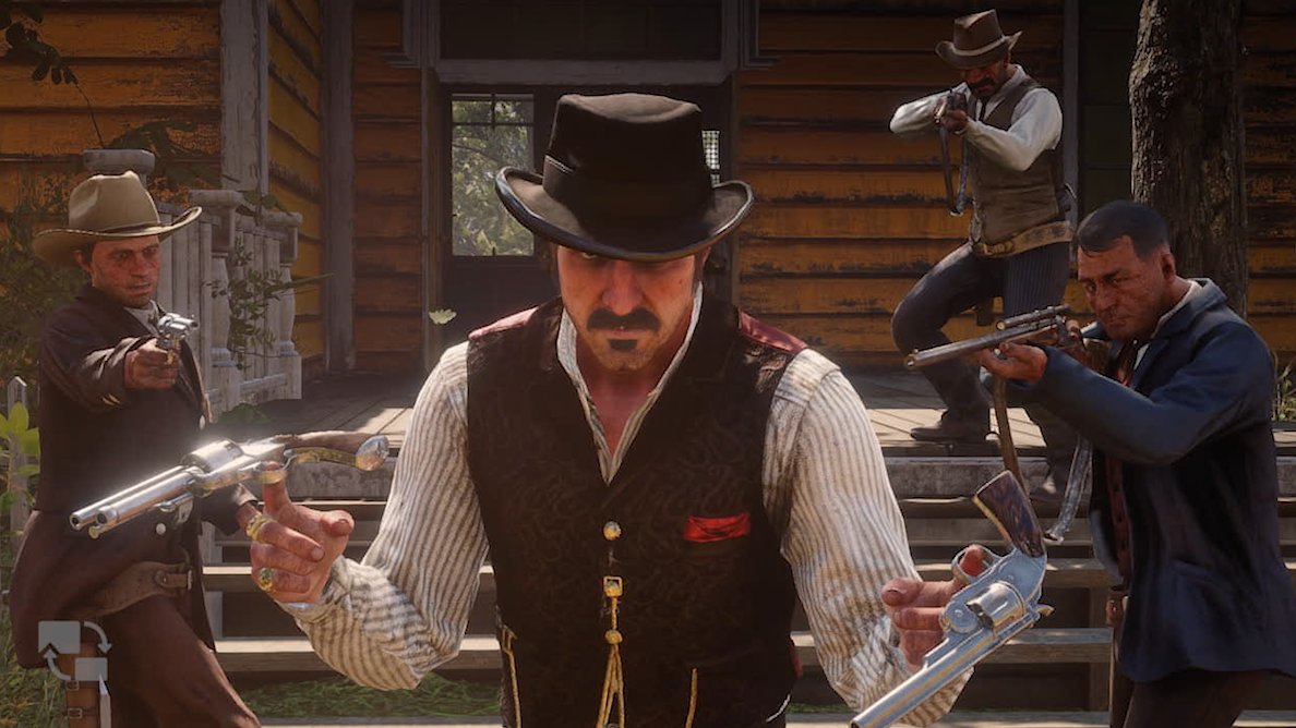 High Quality Max0r RedDead photoshot Blank Meme Template