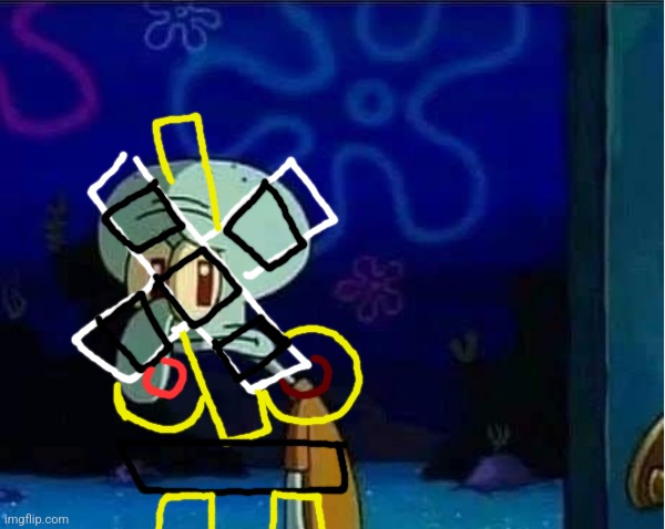 Sad Squidward | image tagged in sad squidward | made w/ Imgflip meme maker