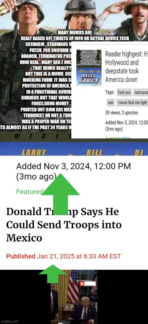 Reader's highgest:1 man remote view is now reality ? man and a Dream come true | image tagged in youwin,wakeupyourliberated,cartelwar,team american | made w/ Imgflip meme maker