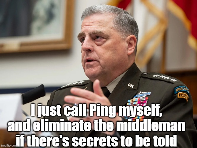 I just call Ping myself, and eliminate the middleman if there's secrets to be told | made w/ Imgflip meme maker