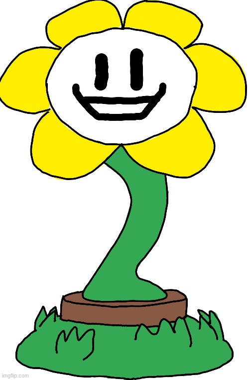 flowey art | made w/ Imgflip meme maker