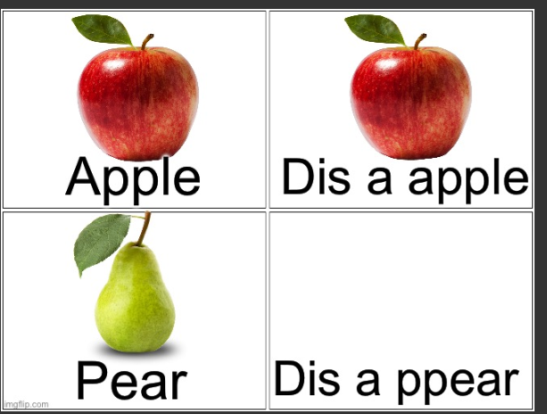 High Quality the Pear Blank Meme Template