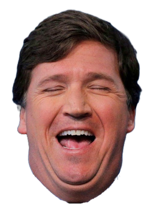 Tucker Carlson sticker Blank Meme Template