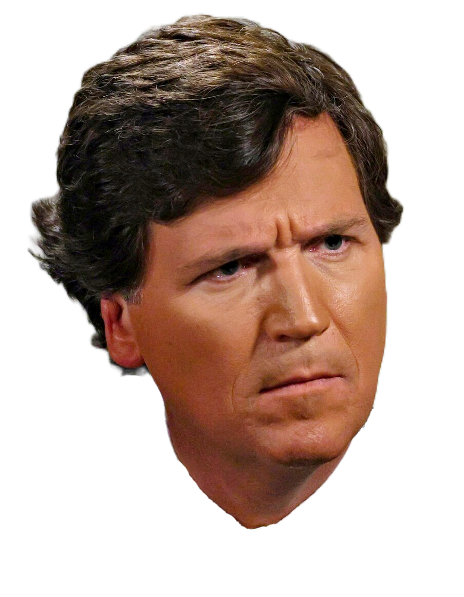 Tucker Carlson sticker Blank Meme Template