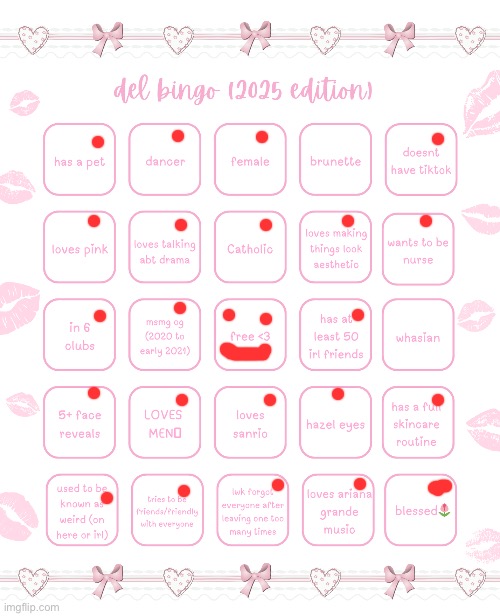 yay | image tagged in del bingo 2025 | made w/ Imgflip meme maker