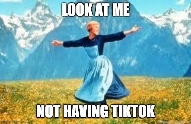 Look At All These Meme | LOOK AT ME NOT HAVING TIKTOK | image tagged in memes,look at all these | made w/ Imgflip meme maker