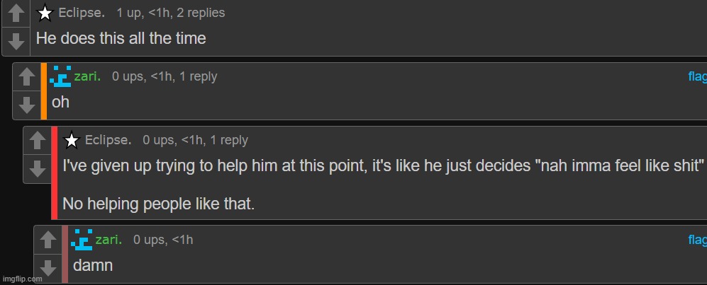 i didn't know eclipse was like that (referring to potassium) | made w/ Imgflip meme maker