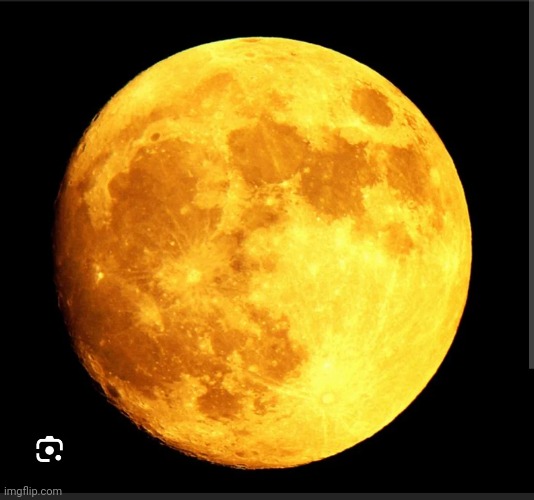 Is there a lore reason the moon is yellow? | made w/ Imgflip meme maker