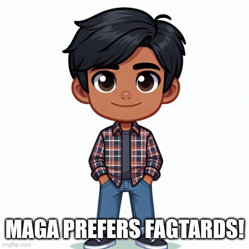 Regularfellow in cartoon | MAGA PREFERS FAGTARDS! | image tagged in regularfellow in cartoon | made w/ Imgflip meme maker