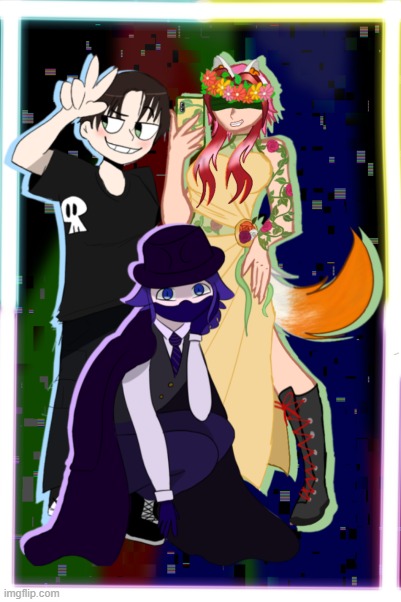 collab i did with my two besties | made w/ Imgflip meme maker