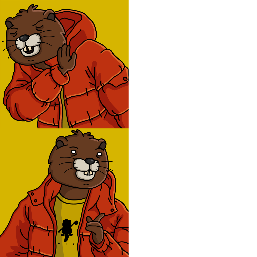 Bober Drake Blank Meme Template
