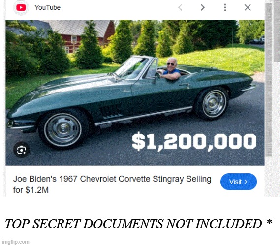 TOP SECRET DOCUMENTS NOT INCLUDED * | made w/ Imgflip meme maker